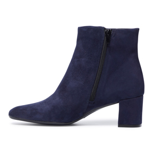 Carl Scarpa Effy Navy Suede Ankle Boots